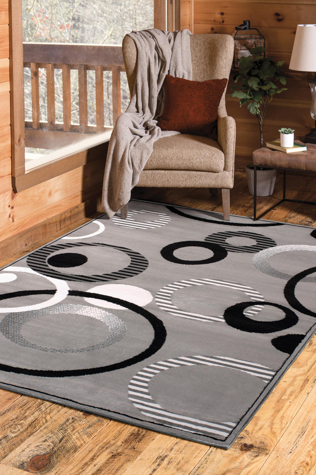United Weavers Dallas Hip Hop Silver (851-10471) Rugs