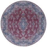 Safavieh Tucson 6'-0" x 6'-0" Rug in Red / Navy