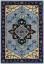 Safavieh Bellagio 2'-0" x 3'-0" Rug in Light Blue / Multi