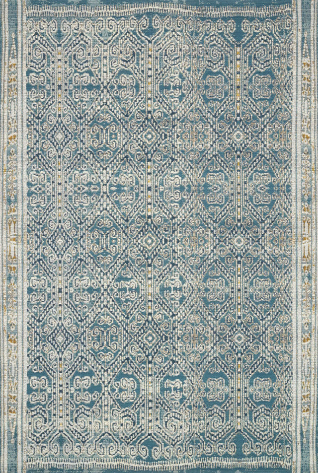 Loloi Mika Mik-05 Ocean Rugs - main flat