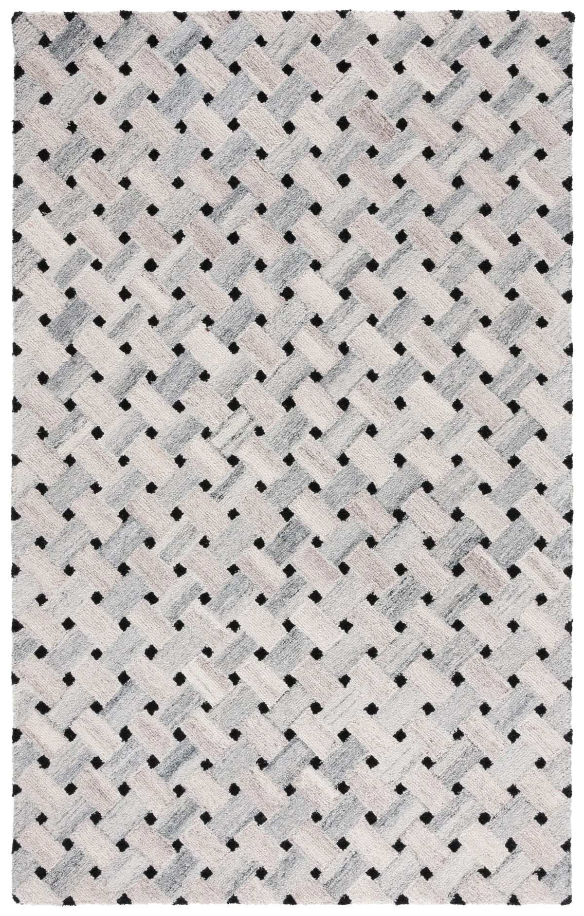 Safavieh Genre 4'-0" x 6'-0" Rug in Grey / Brown