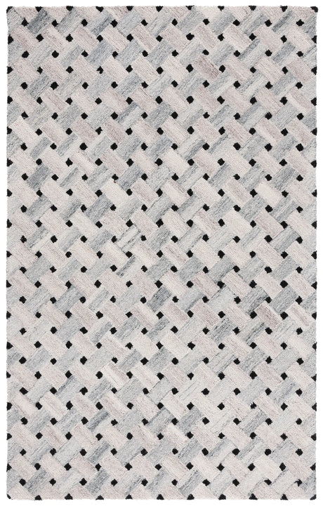Safavieh Genre 4'-0" x 6'-0" Rug in Grey / Brown