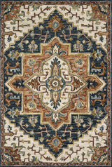 Loloi Victoria Vk-19 Blue / Multi Rugs - main flat