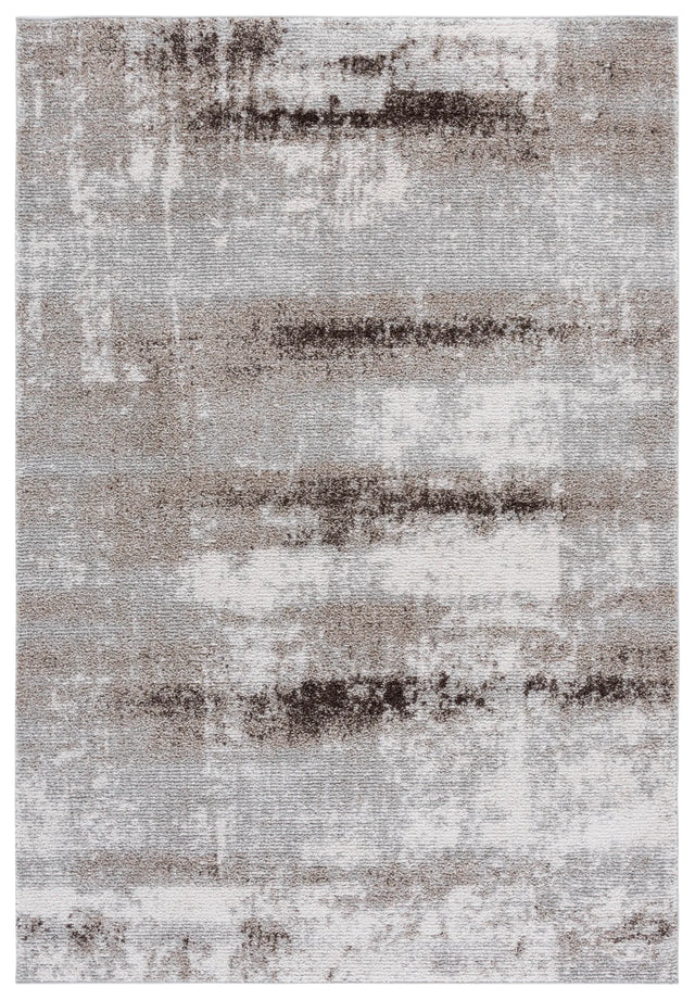 Safavieh Wave 4'-0" x 6'-0" Rug in Ivory / Grey