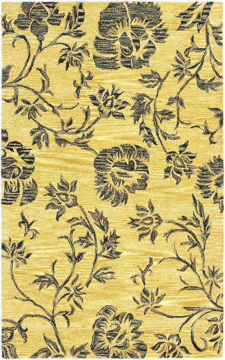 Safavieh Soho 3'-6" x 5'-6" Rug in Gold / Black