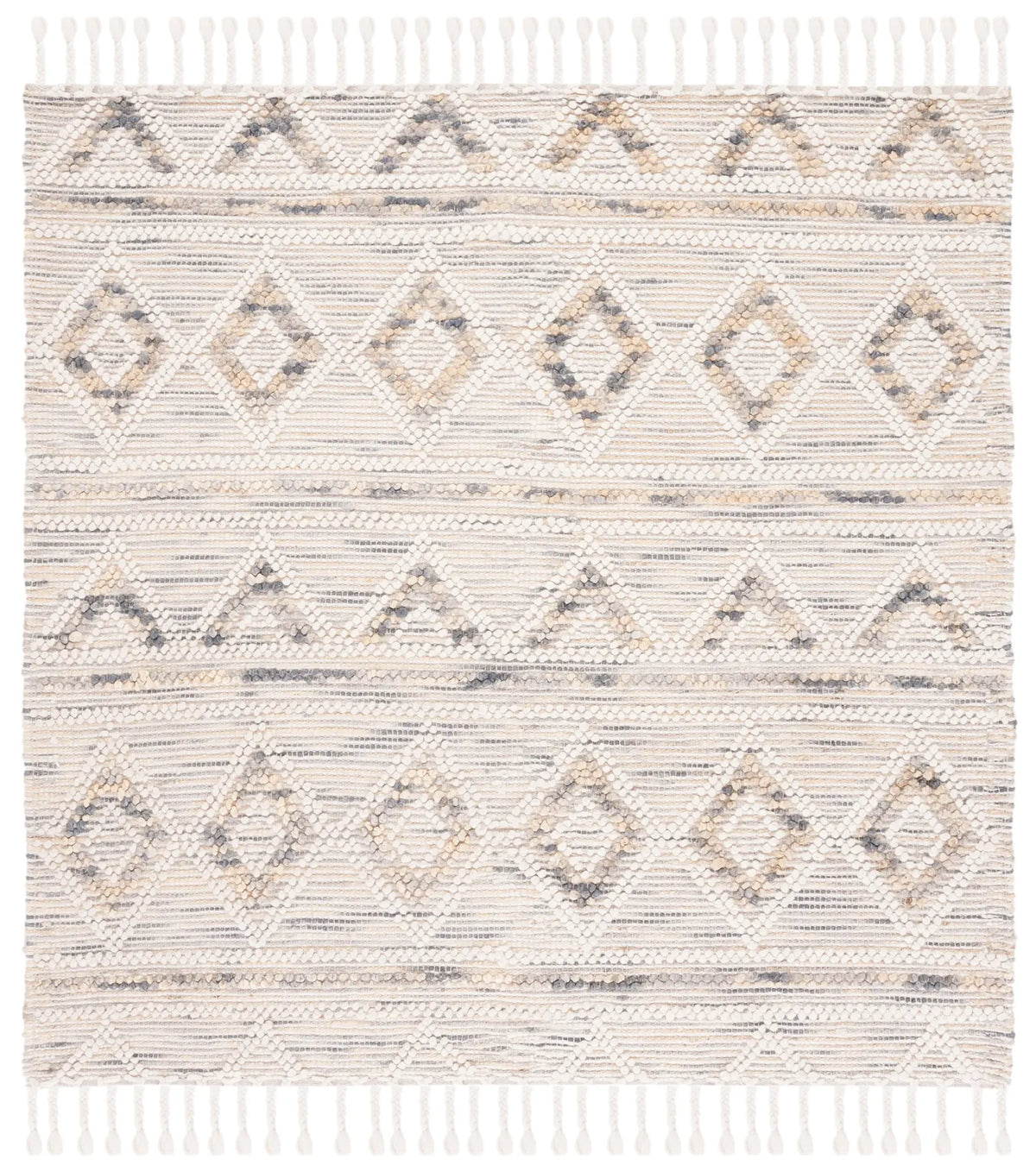 Safavieh Natura 6'-0" x 6'-0" Rug in Ivory / Grey