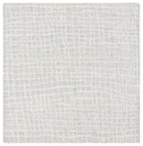 Safavieh Ebony 6'-0" x 6'-0" Rug in Ivory / Light Blue