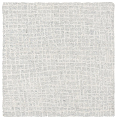Safavieh Ebony 6'-0" x 6'-0" Rug in Ivory / Light Blue