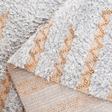 Safavieh Natura 4'-0" x 6'-0" Rug in Grey / Natural