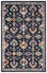 Safavieh Aspen 4'-0" x 6'-0" Rug in Black / Pink