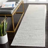 Safavieh Whisper 2'-2" x 8'-0" Rug in Grey / Dark Grey