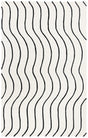 Safavieh Fifth Avenue 4'-0" x 6'-0" Rug in Ivory / Black