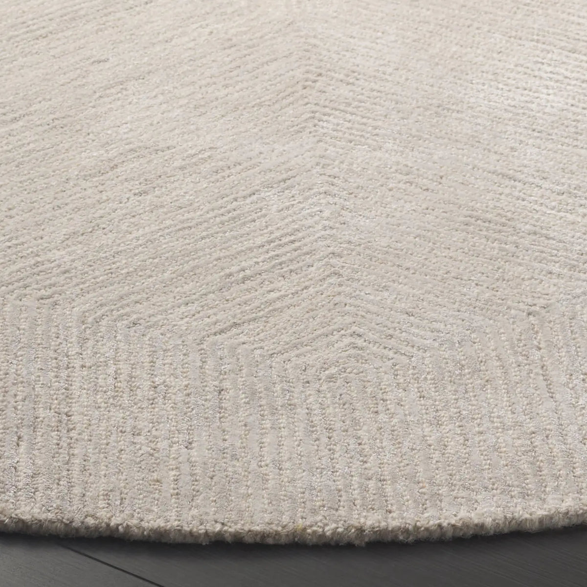 Safavieh Textural 6'-0" x 6'-0" Rug in Beige
