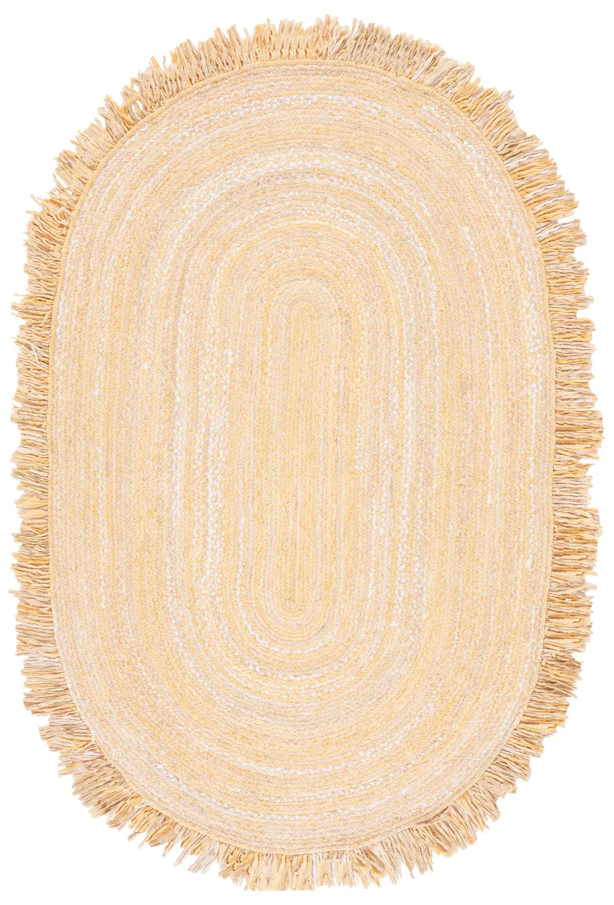Safavieh Braided 5'-0" x 8'-0" Rug in Beige