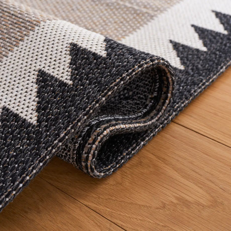 Safavieh Augustine 4'-0" x 6'-0" Rug in Beige / Black