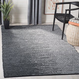 Safavieh Vintage Leather 4'-0" x 6'-0" Rug in Light Grey / Charcoal