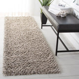 Safavieh Hudson Shag 2'-3" x 10'-0" Rug in Ivory / Grey