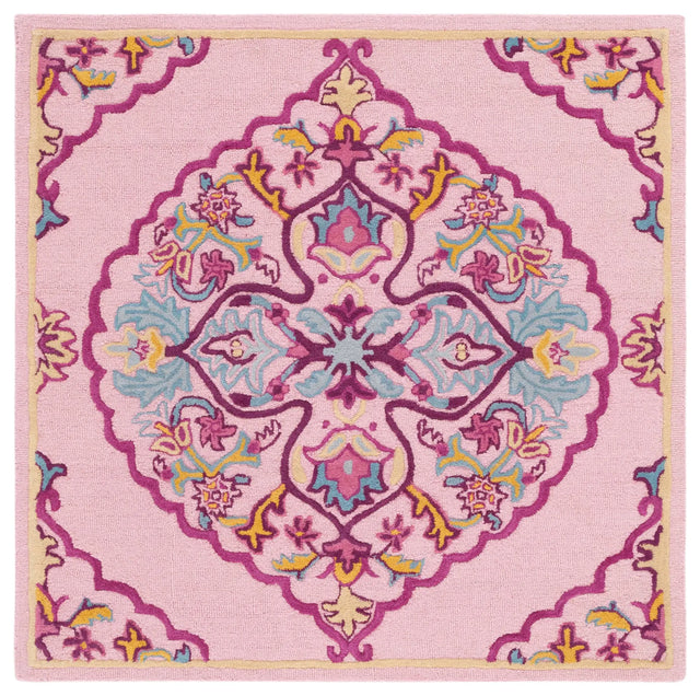 Safavieh Bellagio 5'-0" x 5'-0" Rug in Pink / Multi
