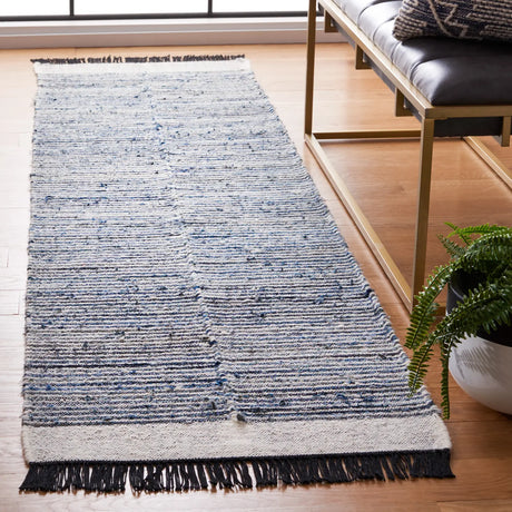 Safavieh Kilim 2'-3" x 9'-0" Rug in Blue / Ivory