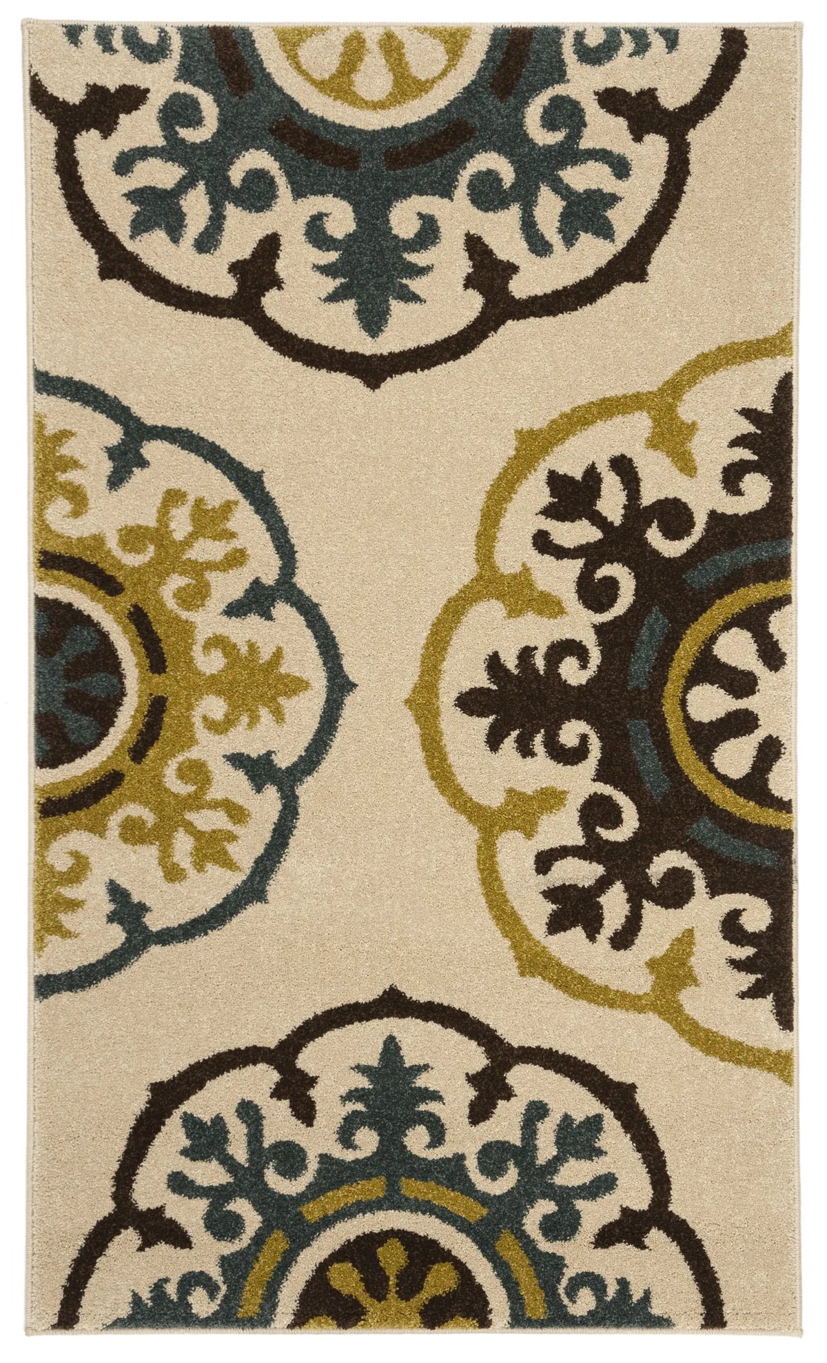 Safavieh Newbury 3'-0" x 5'-0" Rug in Ivory / Blue