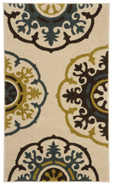 Safavieh Newbury 3'-0" x 5'-0" Rug in Ivory / Blue