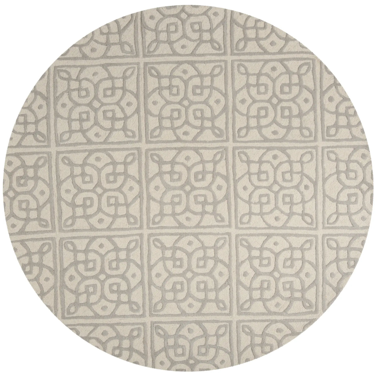 Safavieh Cambridge 6'-0" x 6'-0" Rug in Ivory / Grey