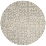 Safavieh Cambridge 6'-0" x 6'-0" Rug in Ivory / Grey