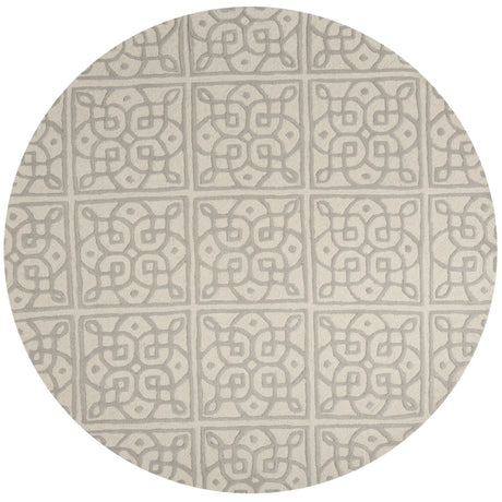Safavieh Cambridge 6'-0" x 6'-0" Rug in Ivory / Grey