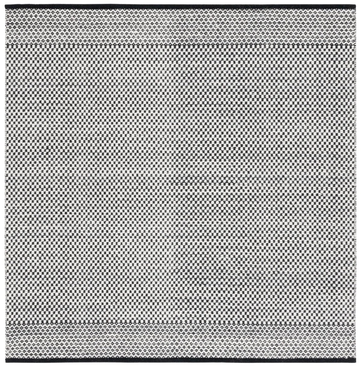 Safavieh Vermont 6'-0" x 6'-0" Rug in Black / Ivory