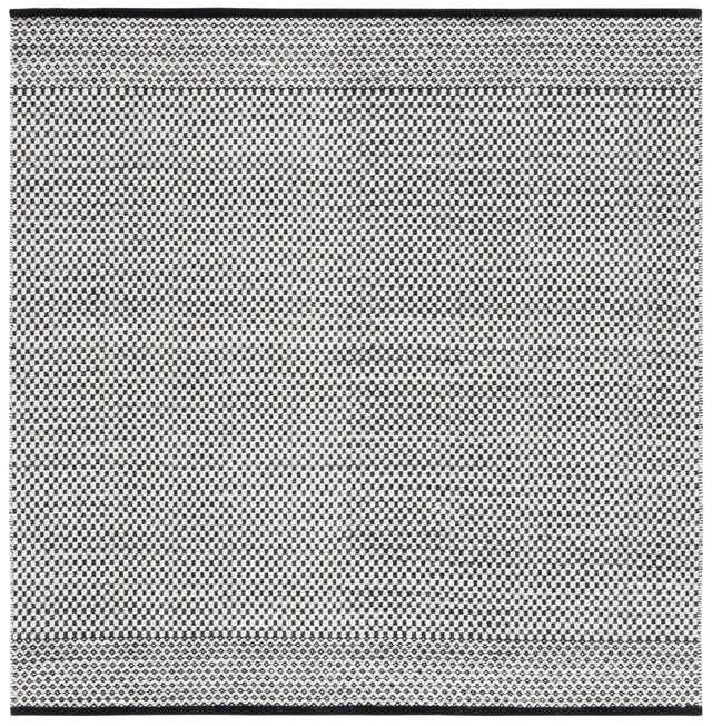 Safavieh Vermont 6'-0" x 6'-0" Rug in Black / Ivory