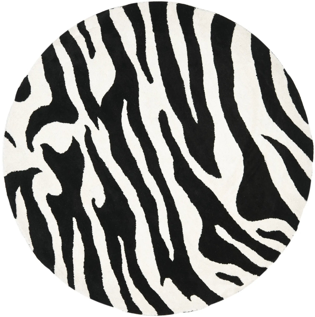 Safavieh Soho 6'-0" x 6'-0" Rug in White / Black