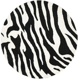 Safavieh Soho 6'-0" x 6'-0" Rug in White / Black