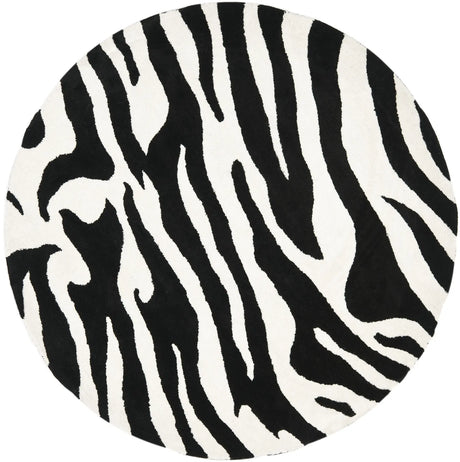 Safavieh Soho 6'-0" x 6'-0" Rug in White / Black