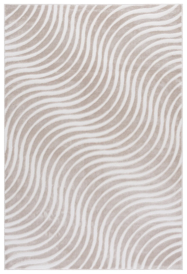 Safavieh Saylor 100 4'-0" x 6'-0" Rug in Beige / Ivory