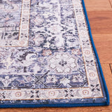 Safavieh Tucson 4'-0" x 6'-0" Rug in Blue / Charcoal