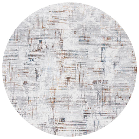 Safavieh Sonoma 6'-7" x 6'-7" Rug in Grey / Ivory