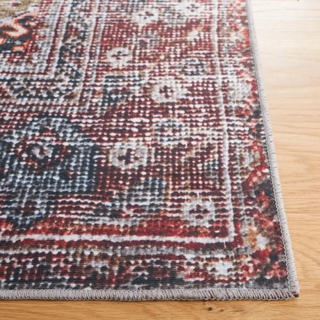 Safavieh Tucson 5'-0" x 8'-0" Rug in Navy / Rust