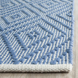 Safavieh Montauk 2'-3" x 7'-0" Rug in Blue / Ivory