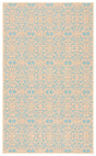Safavieh Palm Beach 3'-0" x 5'-0" Rug in Natural / Turquoise