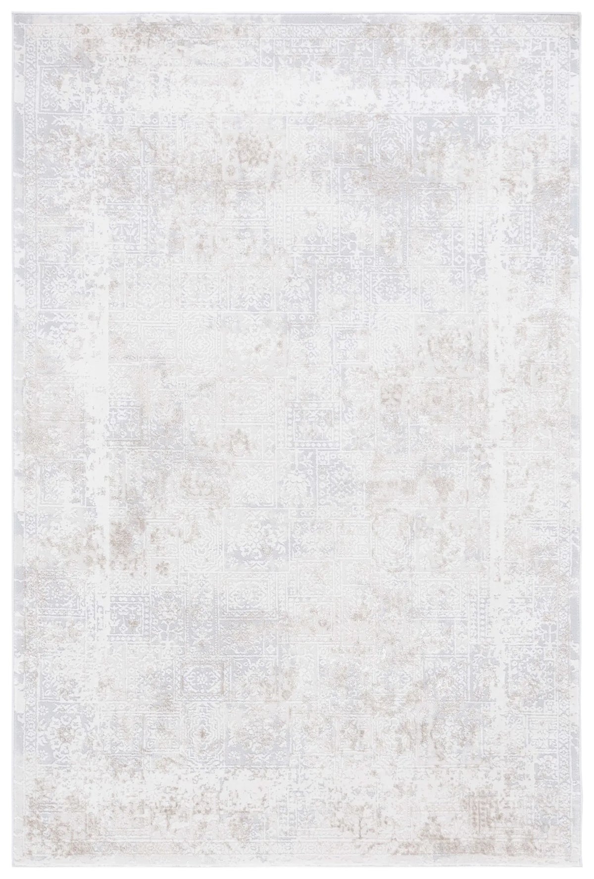 Safavieh Hanna 4'-0" x 6'-0" Rug in Ivory Grey / Beige