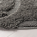 Safavieh Florida Shag 5'-0" x 5'-0" Rug in Grey