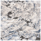 Safavieh Petra 6'-7" x 6'-7" Rug in Ivory / Blue