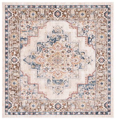 Safavieh Olympia 6'-0" x 6'-0" Rug in Beige / Blue