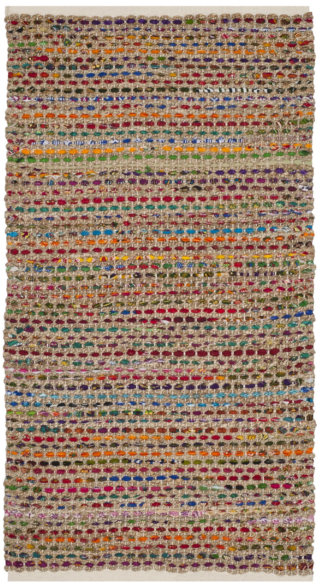 Safavieh Cape Cod 3'-0" x 5'-0" Rug in Natural / Multi
