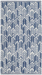 Safavieh Montauk 2'-3" x 3'-9" Rug in Navy / Ivory