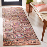 Safavieh Aspen 2'-3" x 7'-0" Rug in Pink / Blue