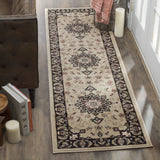 Safavieh Lyndhurst 2'-3" x 10'-0" Rug in Cream / Anthracite