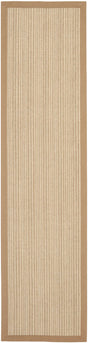 Safavieh Natural Fiber 2'-6" x 14'-0" Rug in Tan / Tan