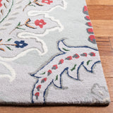 Safavieh Bella 4'-0" x 6'-0" Rug in Grey / Red