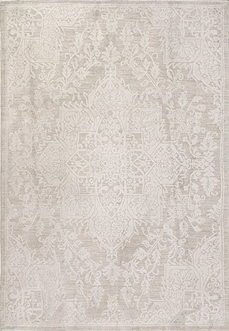 Dynamic Rugs Hamilton 10602 Power Loomed Traditional Cream Rug - Rectangular